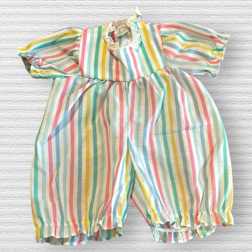Madame Alexander Stripped PussyCat 1970’s Romper